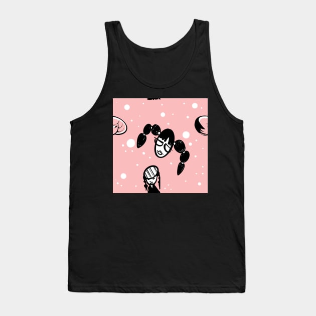 Chicks in Pink Tank Top by boingojennie